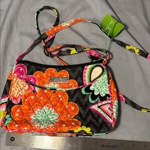 Vera Bradley Ziggy Zinia (2014) Little Crossbody